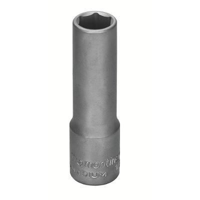 Soquete Sextavado Longo Em Aço Cromo Vanádio 3/8" - Encaixe 1/2" Tramontina Pro Tramontina