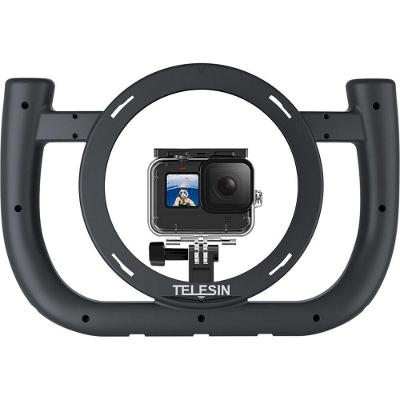 Dome com Suporte Manual para GoPro 9, 10 e 11 Black - Telesin