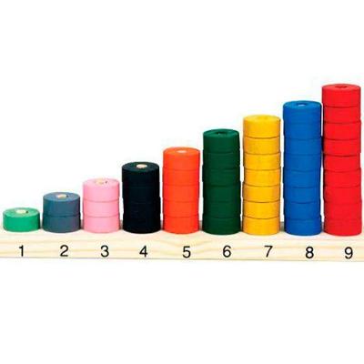 Brinquedos Educativos Ábaco de Seriação 45 Peças