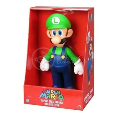 Boneco Luigi Grande Super Size 23Cm - Super Mario