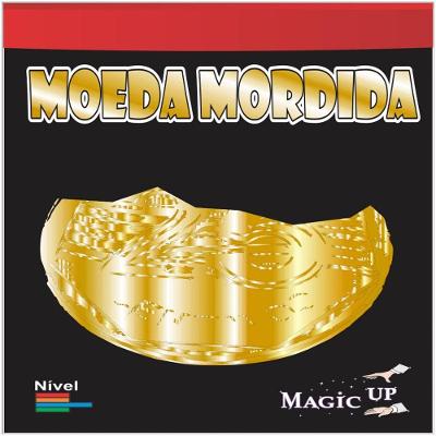 Mágica Moeda Mordida 0,25 Centavos Dourado Fast Magic N°51