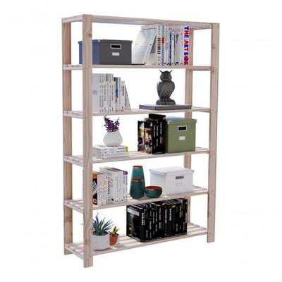 Gabinete De Livros 6 Prateleiras Multiuso  