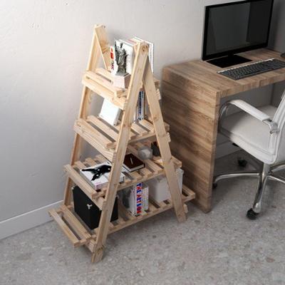 Suporte Para Objetos Escritório Com4 Prateleiras Multiuso 
