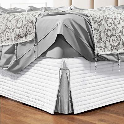Saia Para Cama Box King Dual 1 Peça Branco