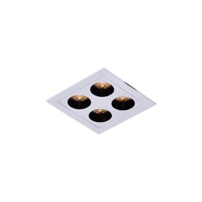 Spot De Embutir Nordecor Powerus Led 8w Bivolt 3000k Luz Amarela