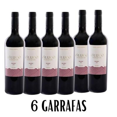 Vinho Viluco Estate Bottled Malbec Caixa Com 6 Unidades