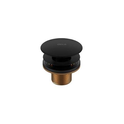 Válvula Para Lavatório Deca Luxo 1601.bl.mt Black Matte