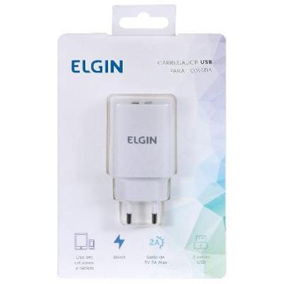 Carregador De Tomada Com 2 Saida Usb 5v 2.1a, Bivolt