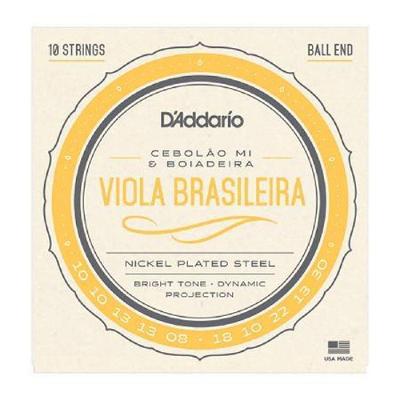 Encordoamento De Aco Para Viola Brasileira Ej82c - Cebolao Mi - Boiadeira