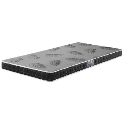 Colchão Solteiro Espuma D20 Querubin 78x188x12 Dupla Face Preto