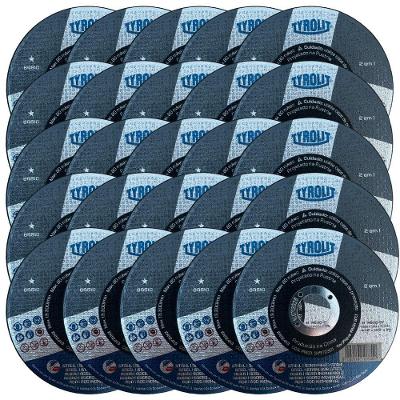 Kit Discos De Corte Basic Para Inox 4.1/2 - Tyrolit - 25 Peças