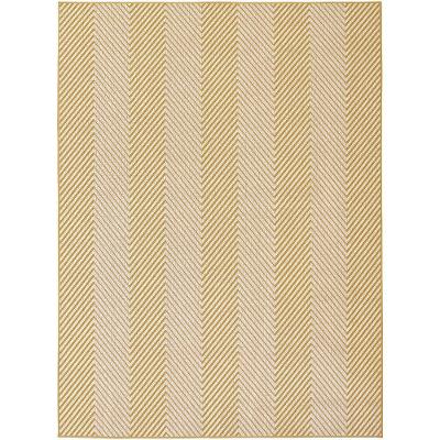 Tapete P Sala Cotton Tex. Sarja Amarelo 1,50x2,00 São Carlos
