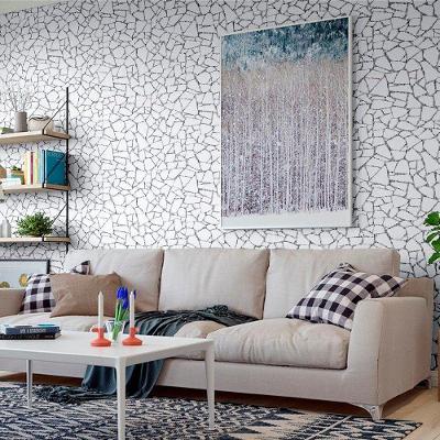 Papel De Parede Adesivo Pvc Estampado - Transforme Sua Casa Estampa:pedregulhos