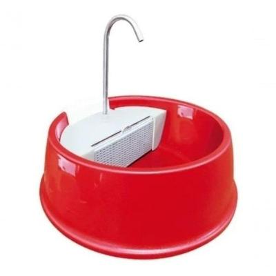 Fonte Bebedouro Gatos Cães Automático Joy Bivolt - Vermelha