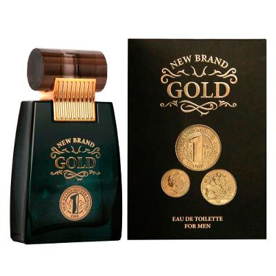 Perfume New Brand Prestige Gold For Men Eau De Toilette Masculino 100ml