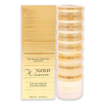 Perfume New Brand Prestige Gold For Women Eau De Parfum Feminino 100ml