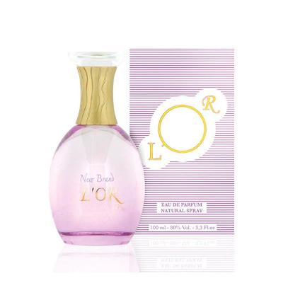 Perfume New Brand L'or For Woman Eau De Parfum Feminino 100ml