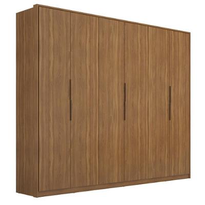 Guarda-roupas Casal 6 Portas 267cm Multimóveis Cr35228 Amêndola Amêndola