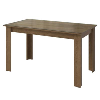 Mesa Jantar Retangular Tampo Vidro Rustic 5231 Madesa