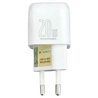 Carregador Turbo 20w Usb Type C 2 Em 1