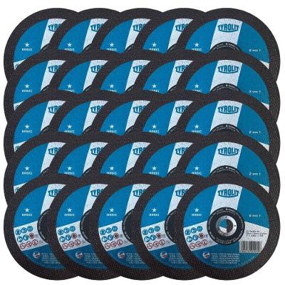 Kit Disco De Corte Basic Para Inox 7 X 1,6 Mm - Tyrolit - 25 Peças