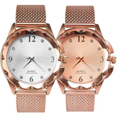 Relogio Feminino Prova Dagua + Relogio Aço Inox Silicone Casual Presente Rose Resistente Combo