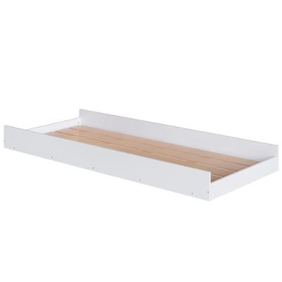 Cama Auxiliar Com Rodizios Bb692 Branco Comm Branco