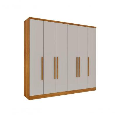 Guarda Roupa Casal Veneza 6 Portas 4 Gavetas Tcil