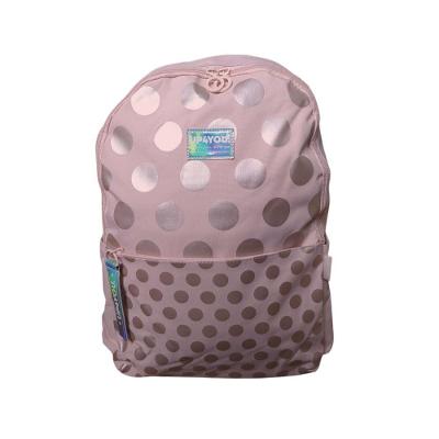 Molchila Juvenil Rosa C- Bolinhas Prata - Up4you