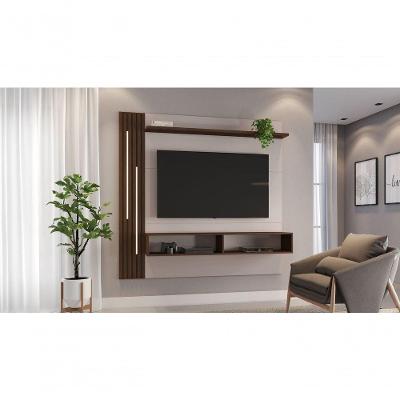 Painel Para Tv Até 65 Polegadas Agrado Candian - Jcm Movelaria Off White-café
