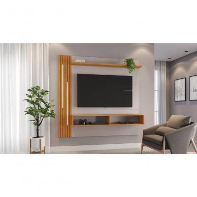 Painel Para Tv Até 65 Polegadas Agrado Candian - Jcm Movelaria Off White-cinamomo