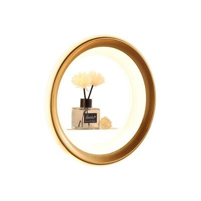 Arandela Skylight Veneza 3114 Dourada Led Bivolt Dourado - Branco