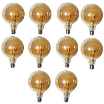 Lampada Multifilamento 30w Kit 10 Unidades Led Bivolt Iluminaçao Vintage Decoraçao Retro Lustre Pendente Casa