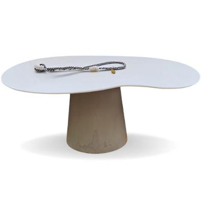 Mesa De Jantar Cone Orgânica Bean 244x137cm
