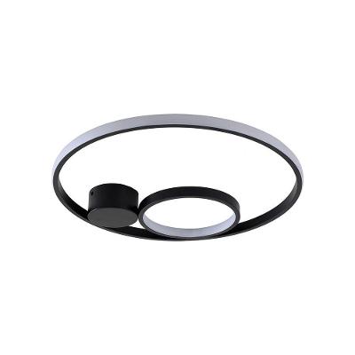 Plafon Skylight Ilusion 4033 Led Bivolt Preto-branco