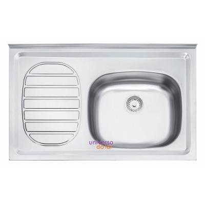 Pia De Apoio Tramontina Filo 40 Fx Dx 80x50 Cm Aço Inox