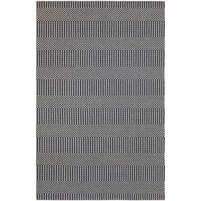 Tapete P/ Sala Serido 21409 L.grey/navy 1,43x2,20 São Carlos