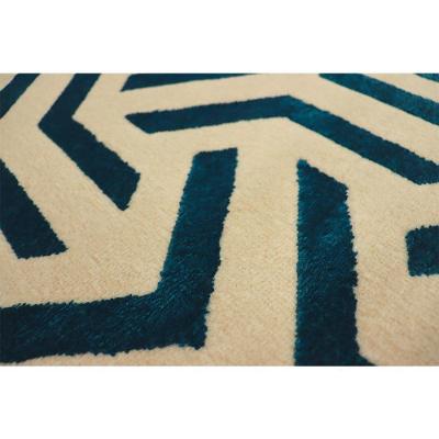 Tapete Para Sala Supreme Carol Azul 1,00x1,50 São Carlos