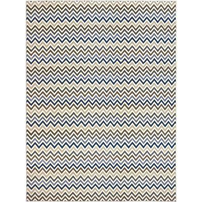Tapete Para Sala Supreme Azul Bc 3,00x4,00 São Carlos