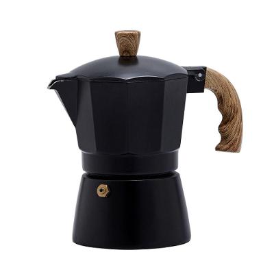 Cafeteira Italiana Gourmet Em Alumínio Black 150 Ml Oxford