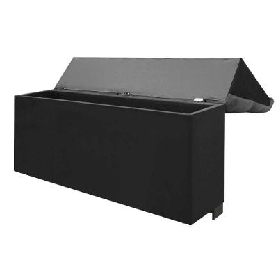 Cabeceira Cama Box Estofada Casal Casal Imperador Suede Bege - Simbal