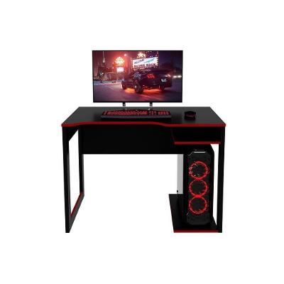 Mesa Computador Gamer  ME4161 Preto/Vermelho - Tecno Mobili