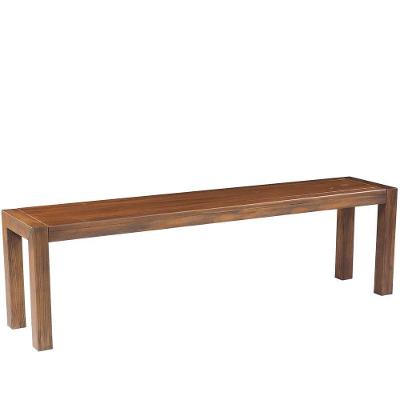 Banco para Varanda 140cm Madeira Maciça Walnut Escovado