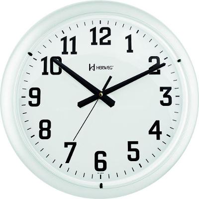Relógio De Parede 40 Cm Quartz Herweg 660129 Branco - Branco