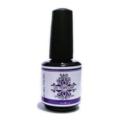 Top Coat Selante X&d 15ml Extra Brilho Xd Led Uv Unhas