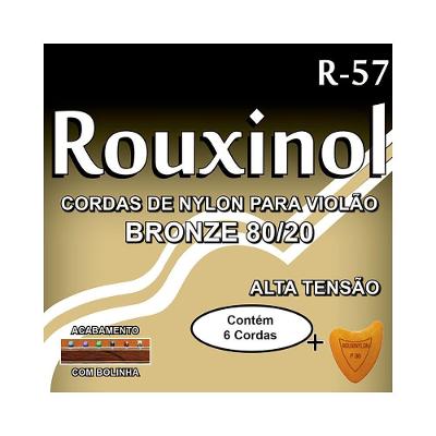 Encordoamento P/ Violão Náilon Rouxinol R-57 Tensão Pesada - Ec0100