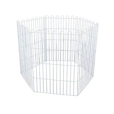 Cercado 02 Pet 6 Módulos 60x90cm Cada Tela Aramada Animais Pequeno E Médio Porte Cachorro Cães