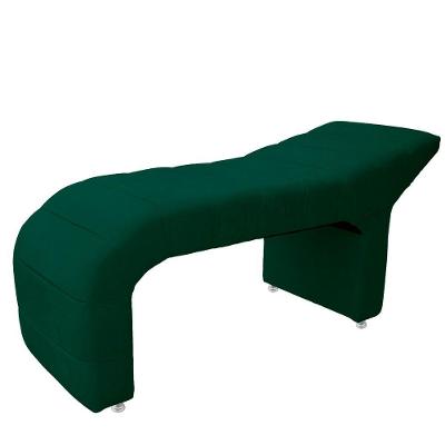 Maca Estofada Julia Para Estetica Facial Sombrancelha E Cilios Suede Cor Verde Esmeralda