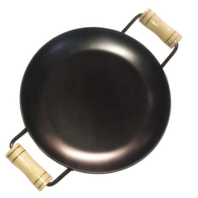 Chapa Disco Arado Chapa de Aço Alça Madeira 33cm