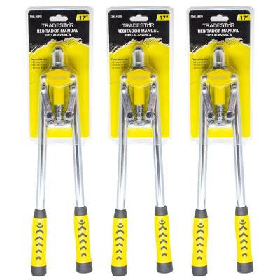 Kit 03 Alicate Rebitador Profissional Tipo Alavanca 17 Pol